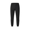 A.P. Classic Trendy Casual Solid Color Knitted Sports Pants Men Bottoms Deep-Black A11M521617ABK