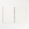 MUJI Peelable 5mm 26 50 NAA93A9A Notebook-Style Loose-Leaf Paper, Gray, B5, Grid, Holes, Sheets,