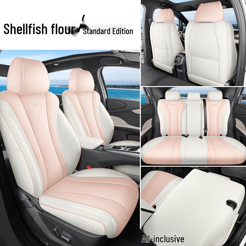 BYD 2025 Dolphin Intelligent Driving Seat Cover: Breathable, Perforated, All-Season, Full Surround Cushion