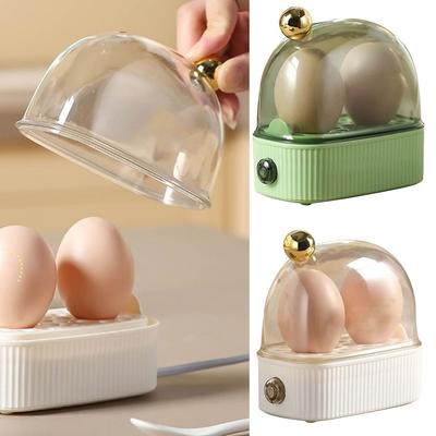 Portable Egg Poacher Electric Egg Boiler Food Steamer MultiFunction Egg Cooker Automatic Power Off Mini Breakfast Machine Egg