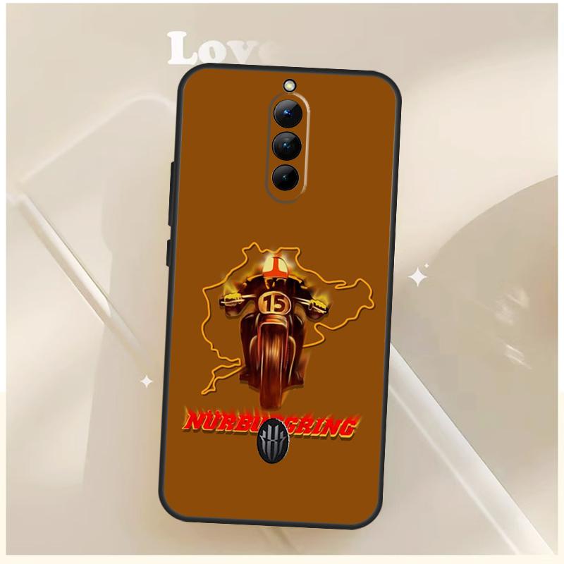 

Racing Motor Sport Nurburgring Case For ZTE Nubia Red Magic 6 7 6S 7S 8S 9S 10S Pro For RedMagic 10 8 9 11 Pro Plus Cover RedMagic 8S Pro Plus
