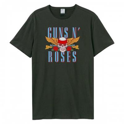Amplified Camiseta Unissex Adulto Caveira 25 Guns N Roses
