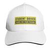 Student Driver Thanks For Your Patience Sign Baseball Cap Anime Fashionable Beach Derby Hat Unisexs Hats Womens