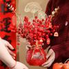 Hao Gong Bang New Year Housewarming Resin Vase Ornament Set