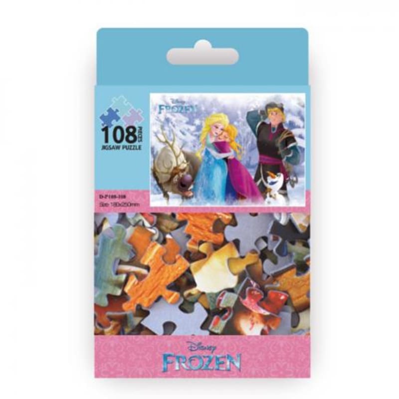 

Disney Frozen 108-Piece Jigsaw Puzzle Board Game
