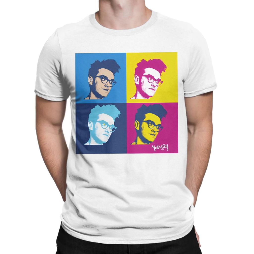 T-shirt Homme Morrissey Tournée 2025 Cadeau 3 Hipster 100% Coton T-shirts Manches Courtes T-shirts Col Rond Vêtements Été