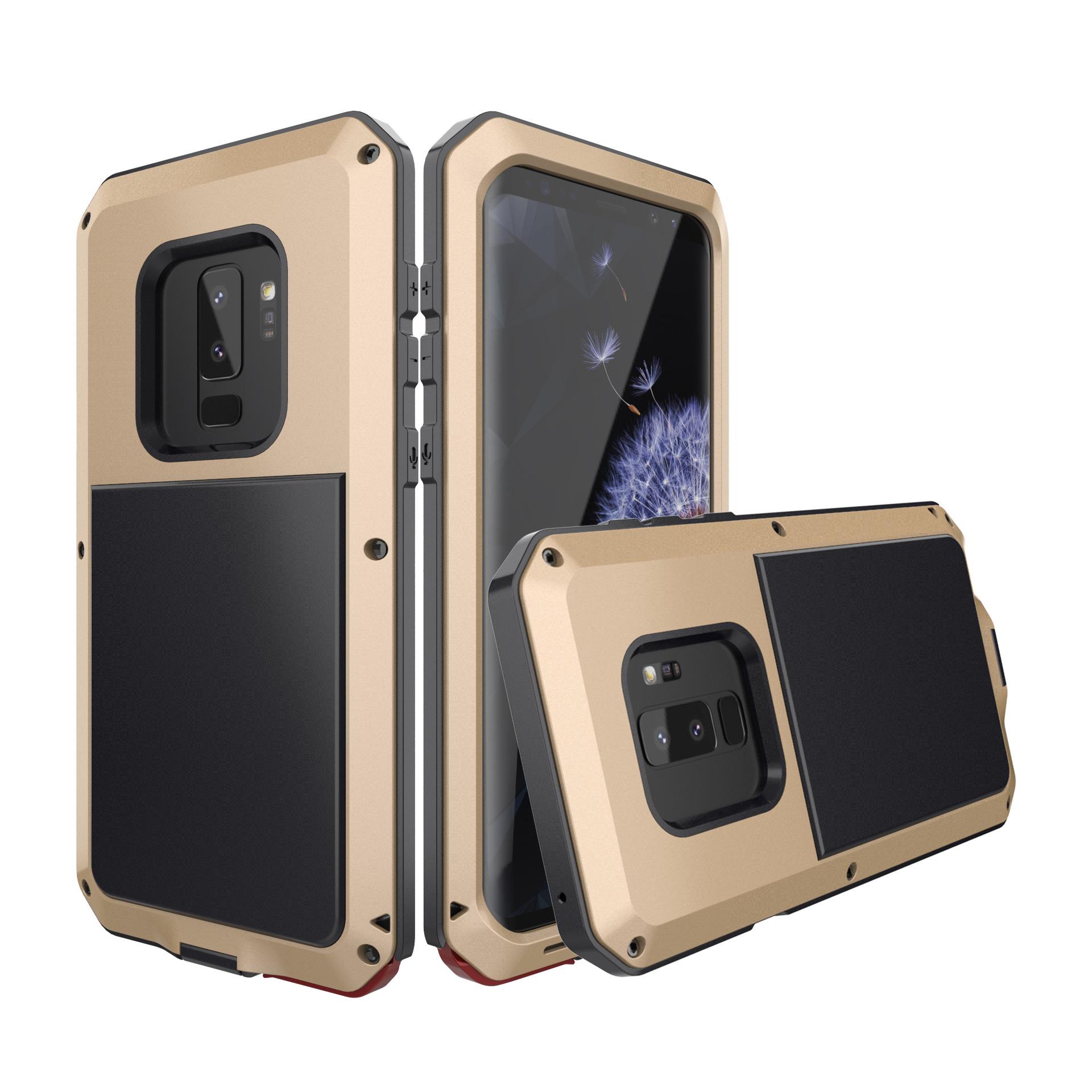

Samsung S8/S7/S8+ Rugged Metal Case: Drop-Proof, Durable Protective Cover S7 Edge золотий
