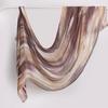 Gradient Tie-Dye Hijab Breathable Cotton Hijab Soft Women Headscarf  For Women