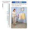 Udoric Indoor Clothes Drying Rack, Foldable, Clothes Drying Stand, for Drying Clothes and Futons, Width 33-72cm, Height 33-136cm, No Assembly Required