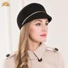 New England Winter Wool Hat  Autumn Knight Cap All-match Ladies Casual Fashion Woolen Hat Black Party Wear  B-7520