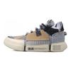 Li Ning Vintage Slip Resistant Abrasion Resistant Mid top Basketball Shoes Men's Gray AGWN041-3