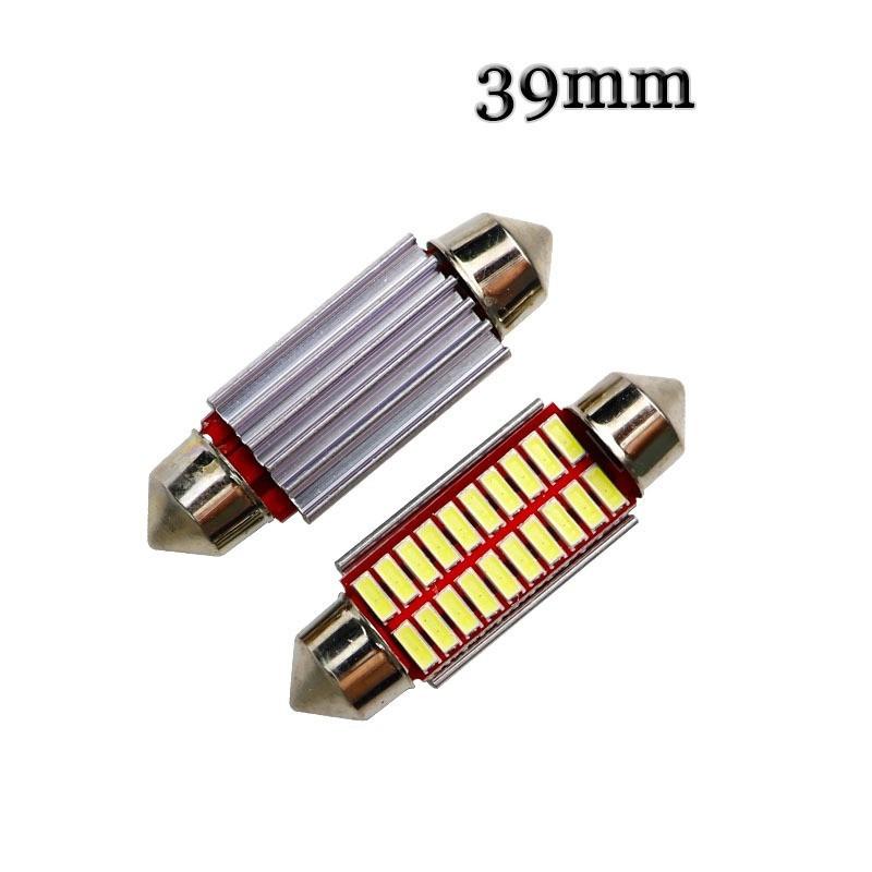 1 adet 12V C5W 31mm 36mm 39mm 41mm 4014 Araba Feston Işıkları Oto İç Mekan Tavan Lambası Okuma Ampulü Beyaz