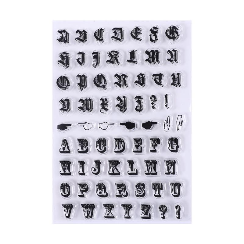 Retro Icons Silicone Stamps for Journals, DIY Photo Albums, and Card Decoration