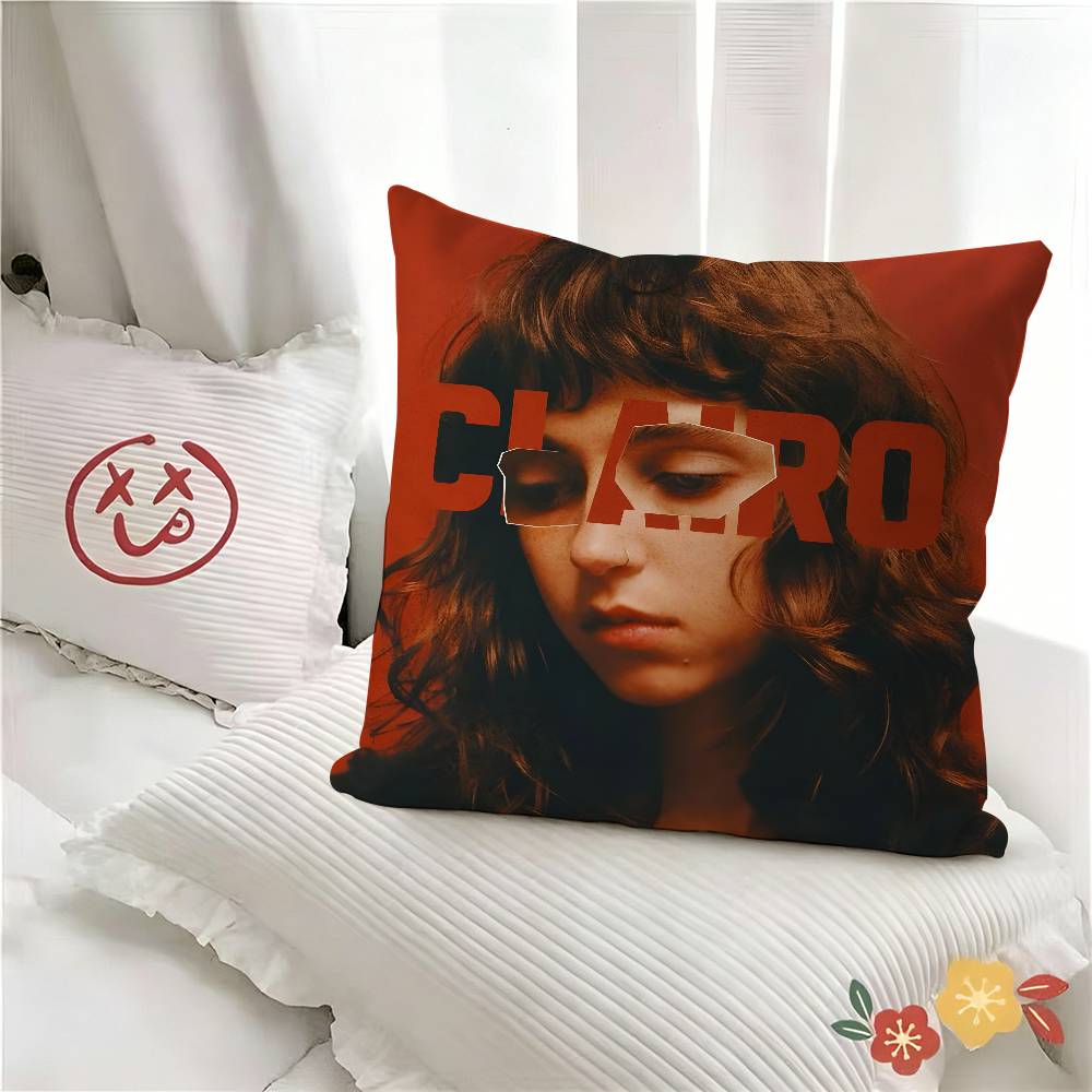 pc Charm Singer CClairo Pillow Case Fashion Square Pillowcase Bedroom Sofa Room Ins Decoration Leisure