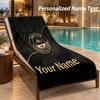 Custom Text Aberdeen FC Print Beach Towel Large Towel For Home Bathroom Beach