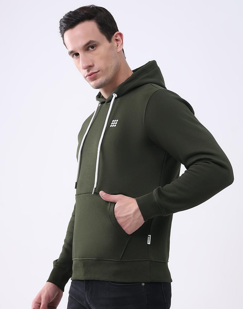 Rock it Men Hooded Neck Full Sleeves Sweatshirt