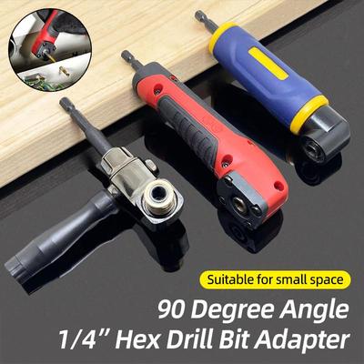 Conjunto de Chaves de Fenda de Ângulo 90 Adaptador Porta Soquete Bits Ajustáveis Broca Ferramenta Chave de Fenda Bit Hexagonal Soquete Bits Fenda Phillips