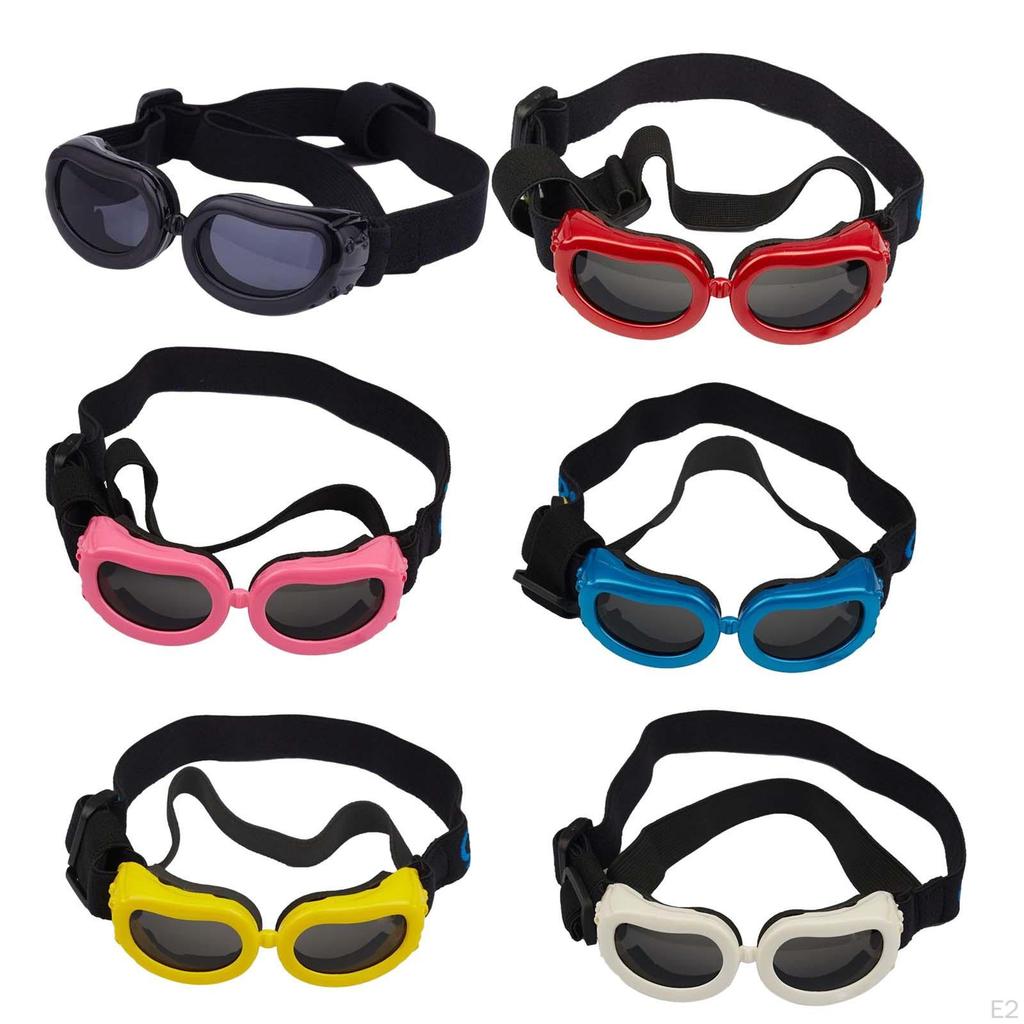 Dog Goggles, Dust Protection Eyes Protective Pet Sunglass for Puppy
