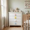 Single Hole Rabbit Knobs Rounded Soft Edges Cabinet Knobs Lovely Ceramic Drawer Knobs  Cabinet