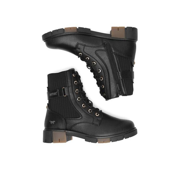 Mustang 1443-502 Ankle Boots, Black