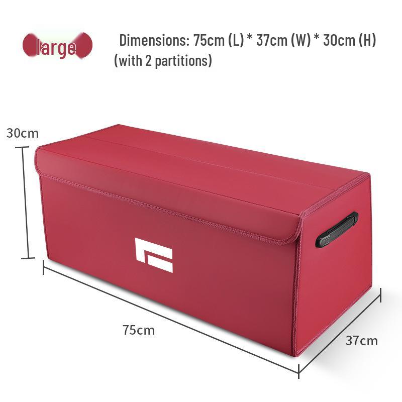 Jishi 01 Trunk Storage Box Organizer: Car Interior Accessory