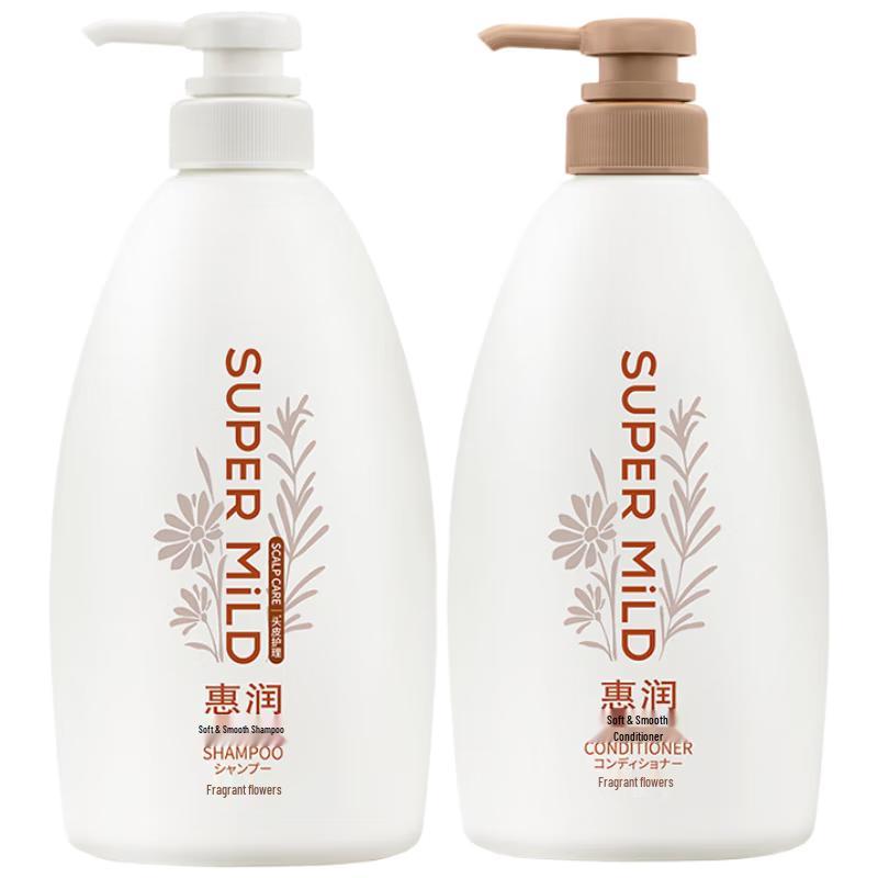SUPER MiLD Floral Fragrance Shampoo & Conditioner Set