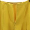 Giambattista Valli Hergestellt in Italien Minilänge ausgestellter Rock 40/XS gelb Damen Gebraucht