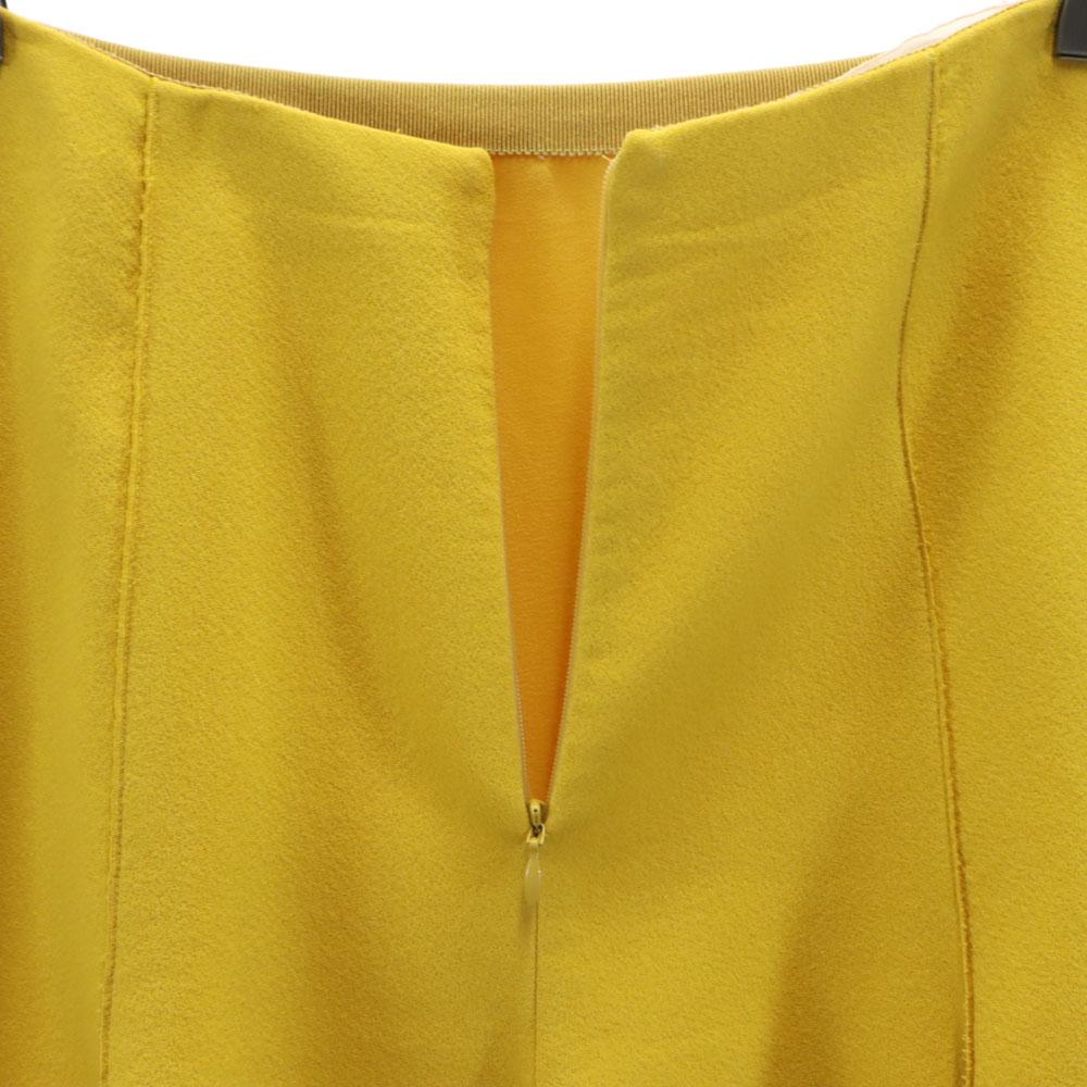 GiAMBATTiSTA VALLi made in Italy Mini length flare skirt 40/XS yellow Women Used