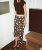 YAHNSISI Floral Jogger Pants - Black