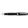 Sailor Professional Gear Silver Fountain Pen, Extra Fine, 11-2037-120, Black/Silver