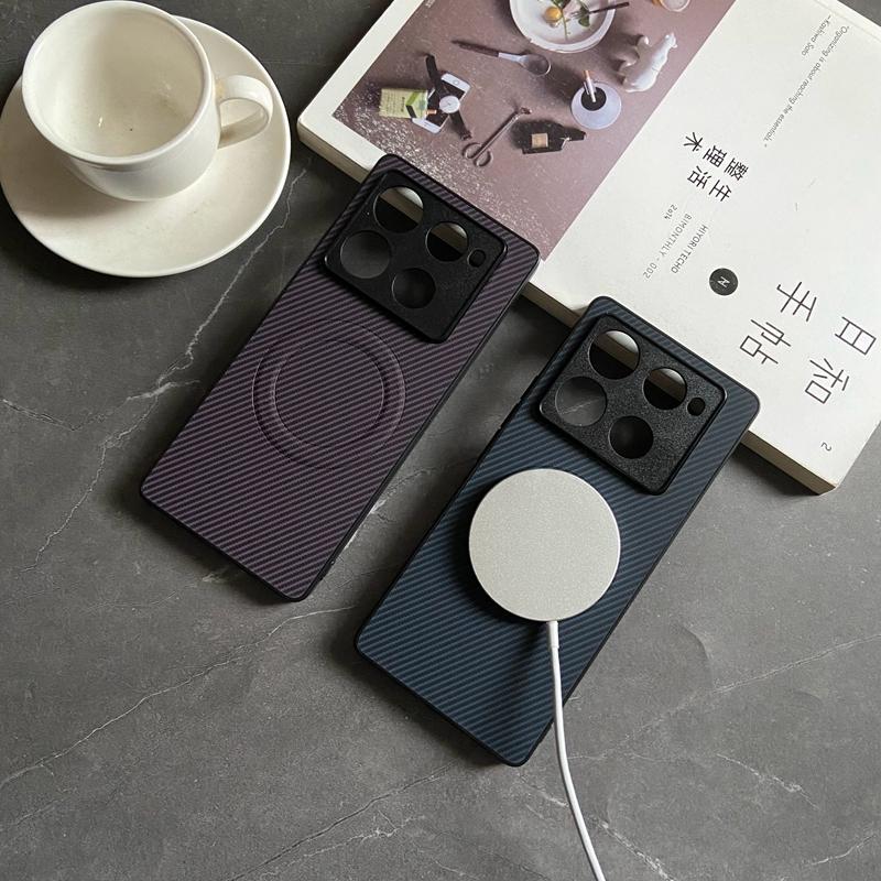 Magnetic Case for Motorola Moto Edge 60 50 Fusion Ultra Neo Pro G86 G84 G85 Cover PU Leather Carbon Fiber Texture Mag-safe Shell