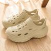 Outdoor-Sportschuhe mit einem Kot-ähnlichen Gefühl, Herren-Sommer-Wasserschuhe, rutschfest, weiche Sohle, atmungsaktiv, Tasche und perforierte EVA-Schuhe