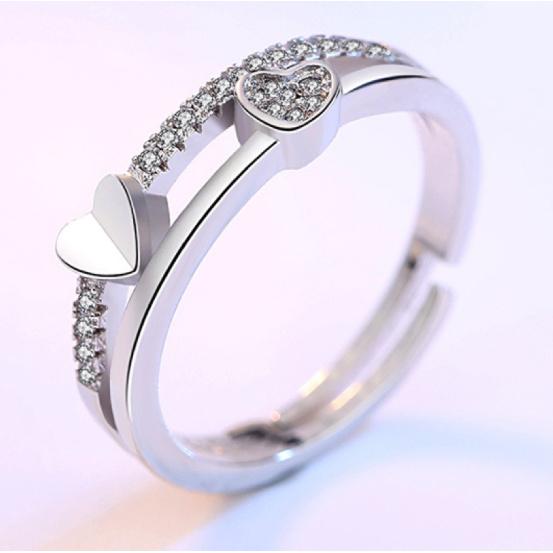 925 Sterling Silver Ring Adjustable Simplicity For women Fashion Exquisite Student Girlfriend Jewelry Accessories Wedding PartyGood product
