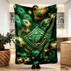 Borussia Monchengladbach Print Blanket - Soft & Comfortable, for Bedroom, Travel, Sofa, Home Decoration - Birthday Christmas Gift for Friend