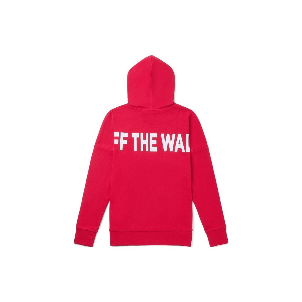 Vans Sweatshirts Unisex Red Hooded Moderate Regular VN0A4MMIFTZ