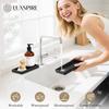 Silicone Bathroom Storage Tray With Multi Purpose Design For Travel And Home Use