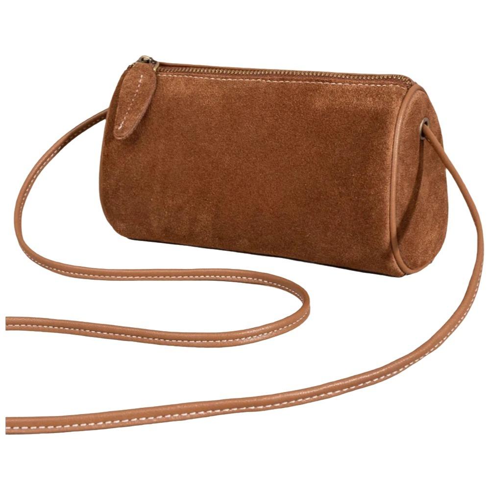Fashion Vintage Women Suede Handbag Elegant Fleece Crossbody Bags Large Capacity Luxury Shoulder Bag for Ladies