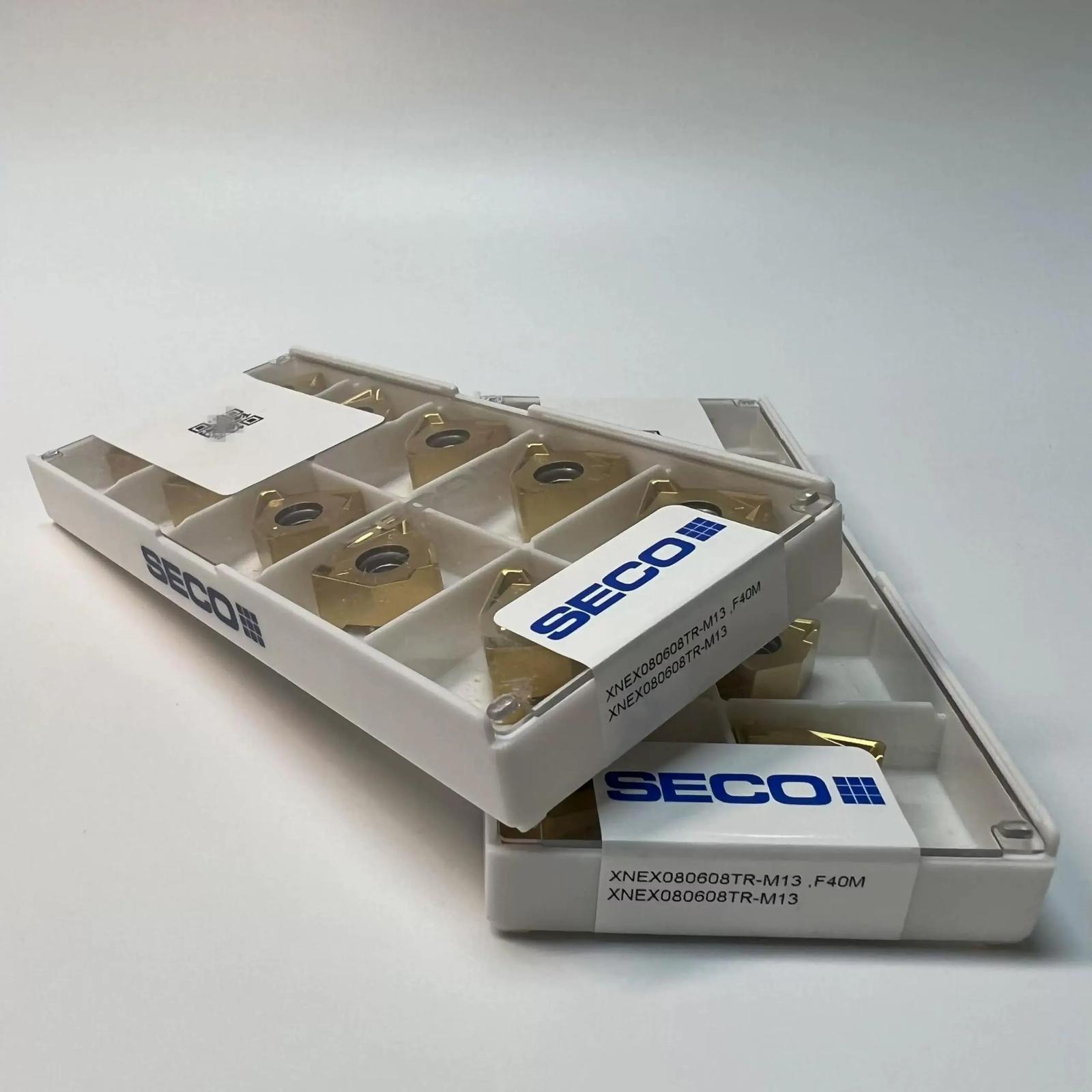 

SECO / XNEX080608TR-M13, F40M /Original genuine CNC alloy blade 10 PCS