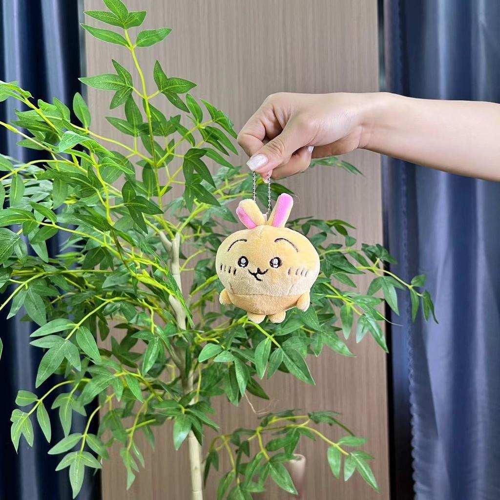 Joyful Mini Plush Bear Keychain With Colorful Chains Ultra Soft Cute Toy Animal