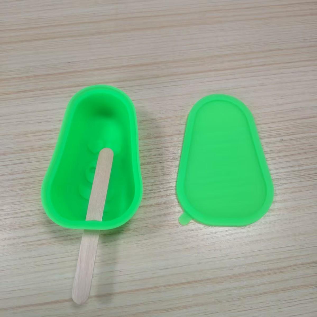 Food Grade Silicone Popsicle and Ice Cream Mold - Easy Release Tray for Ice Pops & Cubes