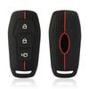 3 Button Silicone Car Remote Key Case For Ford Figo  Mondeo 5 Ecosport Puma  Fiesta Mk8 Everest Ranger Accessories Cover