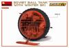 MiniArt Scale Soviet Ball Tank with Winter Skis and Full Interior Plastic Model Kit MA40008 1/35 (Interior Reproduction)