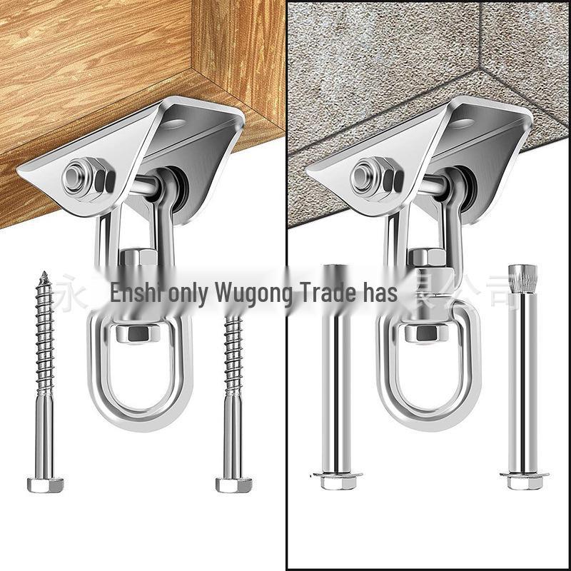 Rotating 304 Stainless Steel Aerial Yoga Hammock Hanging Kit