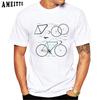 A Collection Of Cycling Jerseys Print T Shirt Fashion Men Short Sleeve Old Bike Bicycles Sport