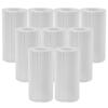 9 Pack Filter Paper Pool Filter Cartridge Pool Filter Replacement Parts Swimming Pools Filter for Intex Type A/C Series