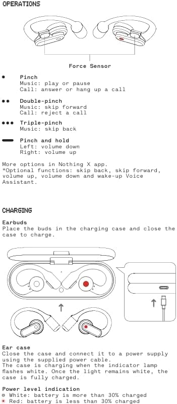 Nothing Wireless Earphones Nothing Ear (open): [VGP 2025 Award Winner] / Open-ear / Does not block the ears / Ear hook included / Bluetooth 5.3 / Up t