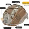 FAST Hjälm Kamouflageöverdrag - Taktisk Utomhus Huvudbonad