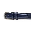[KIETH] Keith Men's Business Belt, Cordovan-style Cowhide Leather, Navy, 30mm Width, Adjustable Size, Made in Japan, KE21327-29