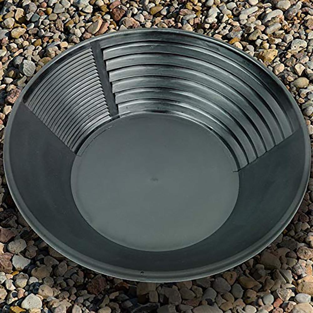 New Plastic Gold Pan Basin Nugget Mining Pan Dredging Prospecting River Tool Wash Gold Panning Equipment