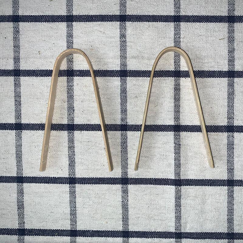 Einweg-Bambus-Lebensmittelzangen